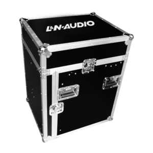 LN-11M12UCT RACK P/EQUIPOS 12ES.C/MESA PLEGABLE P/CONSOLAS POWERS "L&N-AUDIO"