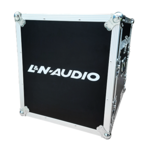LN-ME8U RACK P/EQUIPOS 10ES.C/MESA PLEGABLE P/CONSOLA Y POWERS 43.50CM*52.00CM*52.50CM – "L&N-AUDIO"