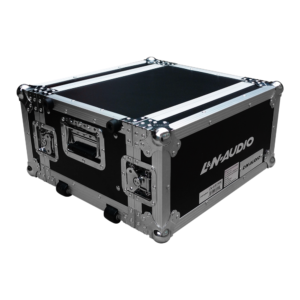 LN-4UEDHW RACK 4U DELUXE 14" PROFESIONAL C/MANGO DE EXTENSIBLE "L&N-AUDIO"