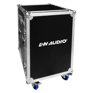 LN-ME12UW RACK P/EQUIPOS 12ES.C/MESA PLEGABLE P/CONSOLAS Y POWERS 61.40CM*52.00CM*52.50CM  – "L&N-AUDIO"