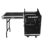 LN-11M12UCT RACK P/EQUIPOS 12ES.C/MESA PLEGABLE P/CONSOLAS POWERS "L&N-AUDIO"