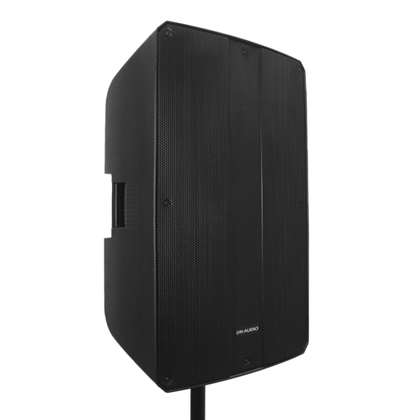 VENTO-15A CAJA ACUSTICA ACTIVA POLIPROPILENO RESISTENTE (DSP) 2VIAS 15" + 3" DRIVER NEODIMIO 2000W PEAK - 134 dB PEAK – L&N-AUDIO