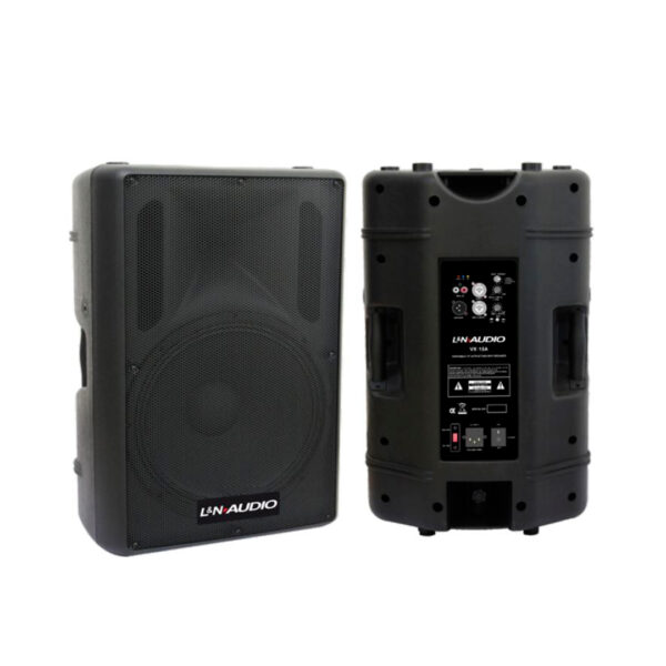 VX-15A CAJA ACÚSTICA ACTIVA (DSP) 2 VIAS 15” WOOFER + 1.75” HF DRIVER 1000W PEAK - 128 DB PEAK "LN AUDIO"