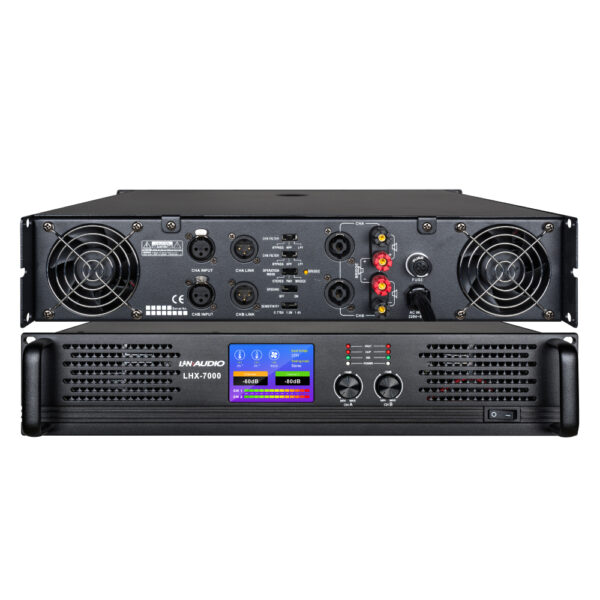 LHX-7000 AMPLIFICADOR D/AUDIO.1720Wx2 2 OHM – L&N-AUDIO
